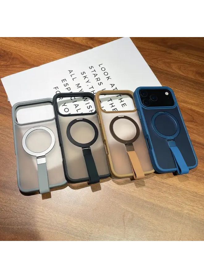 Black 2 Pack Phone Case With Screen Protector Lanyard Stand For IPhone 16 Pro Max - Image 3